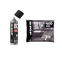 CAR101 Tyre &amp; Trim Restorer (Pack of 1) + Multipurpose Microfiber Cleaning Cloth (Pack of 4, Grey, 400 GSM, 60x35cm) | Multi-Purpose Protectant for Rubber | Ultra-Soft Car &amp; Bike Cleaning Towels