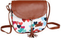 Cara Mia Multicolor Sling Bag Women Canvas Printed Sling Bag