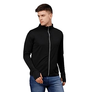 caraba men39s sunscreen full sleeves polyester fabric upf 50 sun protection jacket for running hiking sport amp outdoor activity cycling jacket for men