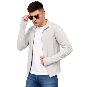 caraba men39s sunscreen full sleeves polyester fabric upf 50 sun protection jacket for running hiking sport amp outdoor activity cycling jacket for men