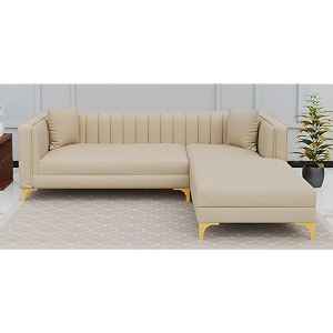lewis 4 seater fabric lhs l shape sofa set for living room cream rhs  l shape 4 seater sofa with lounger  corner sofa couch for office festival gift