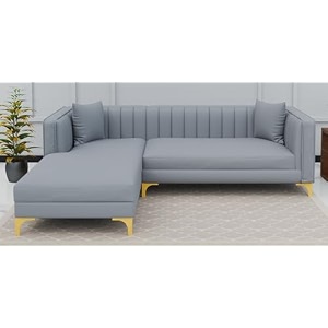 lewis 4 seater l shaped sofa for living room grey lhs  modular corner sofa 4 seat  4 seater l shape sofa set for living room wedding gifts