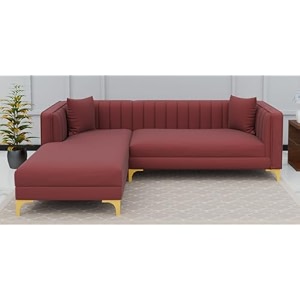 lewis l shaped 4 seater sofa for living room pink lhs  comfortable 4 person sofa  fabric sofa 4 seater l shape sofa for bedroom balcony garden