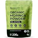 Carbamide Forte 100% Organic Moringa Powder - Moringa Oleifera - USDA Certified | Moringa Leaves Powder | Moringa Powder Organic for Immunity, Digestion &amp; Energy | Drumstick Leaves Powder - 100g