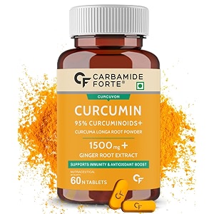 carbamide forte curcumin with piperine tablets with 95 curcuminoids 60 veg tablets amp carbamide forte hydrolyzed collagen peptides 180 tablets  3000mg with type 1 amp 3 collagen powder