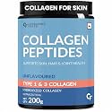 Carbamide Forte Collagen Supplements | Collagen Powder For Women &amp; Men | Type 1 &amp; 3 Hydrolyzed Peptides That Supports Skin, Hair, &amp; Joint Health | Unflavoured - 200g