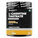 Carbamide Forte L Carnitine Powder For Men & Women | L Carnitine Tartrate Fat Burn & Muscle Recovery | L-Carnitine Powder Pre & Post Workout Supplement | Mango Flavour - 150g