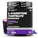 Carbamide Forte L Carnitine Powder For Men &amp; Women | L Carnitine Tartrate Fat Burn &amp; Muscle Recovery | L-Carnitine Powder Pre &amp; Post Workout Supplement | Blackcurrant Flavor - 150g