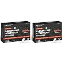 Carbamide Forte L carnitine L-Tartrate 1000mg Capsules for Men &amp; Women | Pre Workout Supplement - 10 Veg Capsules (Pack of 2)