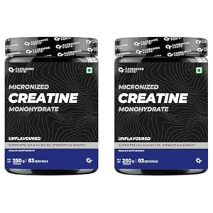 carbamide forte micronised creatine monohydrate powder  creatine supplement for lean muscle volumization strength amp energy - unflavoured - 83 servings - 250g pack of 2