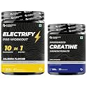 Carbamide Forte Micronised Creatine Monohydrate Powder Unflavoured - 83 Servings - 250g |Pre Workout Supplement