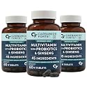 Carbamide Forte Multivitamin for Men with 45 Ingredients|Multivitamin Tablet with Ginseng, Grape Seed Extract, Vitamin C, and Vitamin K2 MK7-Veg Tablets (Pack of 3 count, 60 capsules)
