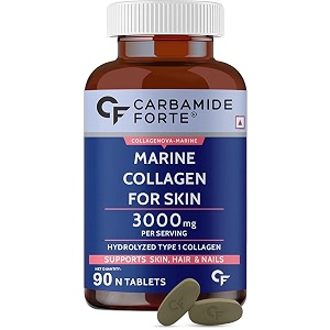 carbamide forte multivitamin tablets for men and women - 180 veg tablets amp forte hydrolyzed marine collagen 90 tablets  peptides 3000mg with biotin amp hyaluronic acid - collagen type 1 powder