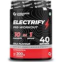 Carbamide Forte Pre Workout For Men & Women | Pre Workout Supplement For Men & Women For Energy, Focus & Strength | Pre-Workout Supplements For Gym | Cola Flavor - 200g
