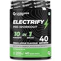 Carbamide Forte Pre Workout For Men & Women | Pre Workout Supplement For Men & Women For Energy, Focus & Strength | Pre-Workout Supplements For Gym | GreenApple Flavor - 200g
