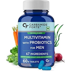 carbamide forte vitamin d3 k2 mk7-120 veg tablets amp multivitamin for men60 veg tablets combo