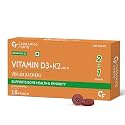 Carbamide Forte Vitamin D Tablets | Vitamin D3 K2 Supplement to support Bone & Heart Health | Veg D3 Lichen - 10 Tablets