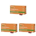 Carbamide Forte Vitamin D3 K2 MK7 | Plant Based Veg Vitamin D3 Supplement Lichen Source with Vitamin K2 MK7 Menaquinone - 10 Veg Tablets (Pack of 3)