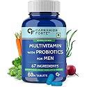 Carbamide Forte Vitamin D3 K2 MK7-120 Veg Tablets &amp; Multivitamin for Men(60 Veg Tablets)– COMBO