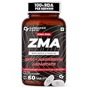 Carbamide Forte ZMA and Zinc Supplement for Men | Zinc and Magnesium Supplements with Vitamin B6 | Zinc tablets May Support Muscle Recovery and Sleep Quality | 60 Tablets