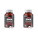 Carbamide Forte ZMA Supplements for Men & Women - Zinc, Magnesium Aspartate & Vitamin B6 - Nighttime Muscle Recovery Supplements for Muscle Strength - 60 Veg Tablets 60 Count (Pack of 2)