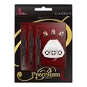 L-style L-Shaft Carbon Premium Locked Dart Shafts – Lightweight Carbon Shafts for Soft Tip &amp; Steel Tip Darts – Set of 3