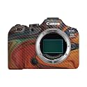 Carbon Fiber Camera Skin Compatible with Canon EOS R6 Mark III (2025) - Lava Water - Premium 3M Vinyl Protective Wrap Decal Cover - Easy to Apply | Crafted in the USA by MightySkins