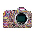 Carbon Fiber Camera Skin Compatible with Canon EOS R6 Mark III (2025) - Gobstopper - Premium 3M Vinyl Protective Wrap Decal Cover - Easy to Apply | Crafted in the USA by MightySkins