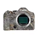 Carbon Fiber Camera Skin Compatible with Canon EOS R6 Mark III (2025) - Kanati - Premium 3M Vinyl Protective Wrap Decal Cover - Easy to Apply | Crafted in the USA by MightySkins