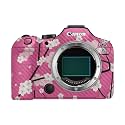 Carbon Fiber Camera Skin Compatible with Canon EOS R6 Mark III (2025) - Sakura Pink - Premium 3M Vinyl Protective Wrap Decal Cover - Easy to Apply | Crafted in the USA by MightySkins