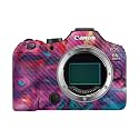 Carbon Fiber Camera Skin Compatible with Canon EOS R6 Mark III (2025) - Paint Party - Premium 3M Vinyl Protective Wrap Decal Cover - Easy to Apply | Crafted in the USA by MightySkins