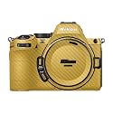 Carbon Fiber Camera Skin Compatible with Nikon Z5 II (2025) - Solid Marigold - Premium 3M Vinyl Protective Wrap Decal Cover - Easy to Apply | Crafted in the USA by MightySkins