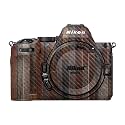 Carbon Fiber Camera Skin Compatible with Nikon Z5 II (2025) - Woody - Premium 3M Vinyl Protective Wrap Decal Cover - Easy to Apply | Crafted in the USA by MightySkins