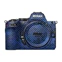Carbon Fiber Camera Skin Compatible with Nikon Z5 II (2025) - Blue Ice - Premium 3M Vinyl Protective Wrap Decal Cover - Easy to Apply | Crafted in the USA by MightySkins