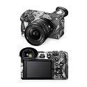 Carbon Fiber Camera Skin Compatible with Sony FX2 Digital Camera (2025) - Mono Camo - Premium 3M Vinyl Protective Wrap Decal Cover - Easy to Apply | Crafted in the USA by MightySkins