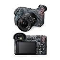 Carbon Fiber Camera Skin Compatible with Sony FX2 Digital Camera (2025) - Storm Cloud - Premium 3M Vinyl Protective Wrap Decal Cover - Easy to Apply | Crafted in the USA by MightySkins