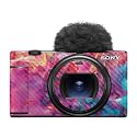 Carbon Fiber Camera Skin Compatible with Sony ZV-1 Mark II (2023) - Paint Party - Premium 3M Vinyl Protective Wrap Decal Cover - Easy to Apply | Crafted in the USA by MightySkins