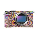 Carbon Fiber Camera Skin Compatible with Sony A7C Mark II (2023) - Gobstopper - Premium 3M Vinyl Protective Wrap Decal Cover - Easy to Apply | Crafted in the USA by MightySkins