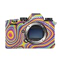 Carbon Fiber Camera Skin Compatible with Sony Alpha 9 III (2024) - Gobstopper - Premium 3M Vinyl Protective Wrap Decal Cover - Easy to Apply | Crafted in the USA by MightySkins