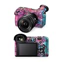 Carbon Fiber Camera Skin Compatible with Sony FX2 Digital Camera (2025) - Paint Party - Premium 3M Vinyl Protective Wrap Decal Cover - Easy to Apply | Crafted in the USA by MightySkins