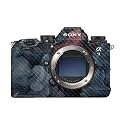 Carbon Fiber Camera Skin Compatible with Sony Alpha 9 III (2024) - Storm Cloud - Premium 3M Vinyl Protective Wrap Decal Cover - Easy to Apply | Crafted in the USA by MightySkins