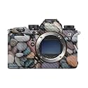 Carbon Fiber Camera Skin Compatible with Sony Alpha 9 III (2024) - Riverbed - Premium 3M Vinyl Protective Wrap Decal Cover - Easy to Apply | Crafted in the USA by MightySkins