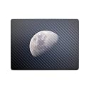 Carbon Fiber Laptop Skin Compatible with Microsoft Surface Laptop 8 13" (2025) - Moon - Premium 3M Vinyl Protective Wrap Decal Cover - Easy to Apply | Crafted in The USA by MightySkins