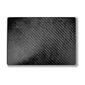 Carbon Fiber Laptop Skin Compatible with Surface Laptop 7 15" (2024) - Black Leather - Premium 3M Vinyl Protective Wrap Decal Cover - Easy to Apply | Crafted in The USA by MightySkins
