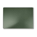 Carbon Fiber Laptop Skin Compatible with Surface Laptop 7 15" (2024) - Solid Olive - Premium 3M Vinyl Protective Wrap Decal Cover - Easy to Apply | Crafted in The USA by MightySkins