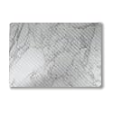 Carbon Fiber Laptop Skin Compatible with Surface Laptop 7 15" (2024) - Frost Marble - Premium 3M Vinyl Protective Wrap Decal Cover - Easy to Apply | Crafted in The USA by MightySkins
