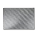 Carbon Fiber Laptop Skin Compatible with Surface Laptop 7 15" (2024) - Solid Gray - Premium 3M Vinyl Protective Wrap Decal Cover - Easy to Apply | Crafted in The USA by MightySkins
