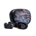 Carbon Fiber Skin Compatible with Bose Ultra Open Earbuds - Angry Ripple - Premium 3M Vinyl Protective Wrap Decal Cover - Easy to Apply | Crafted in The USA by MightySkins