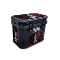 Carbon Fiber Skin Compatible with Yeti Roadie 15 Hard Cooler - Kill Zombies - Premium 3M Vinyl Protective Wrap Decal Cover - Easy to Apply | Crafted in The USA by MightySkins