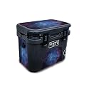 Carbon Fiber Skin Compatible with Yeti Roadie 15 Hard Cooler - Nebula - Premium 3M Vinyl Protective Wrap Decal Cover - Easy to Apply | Crafted in The USA by MightySkins